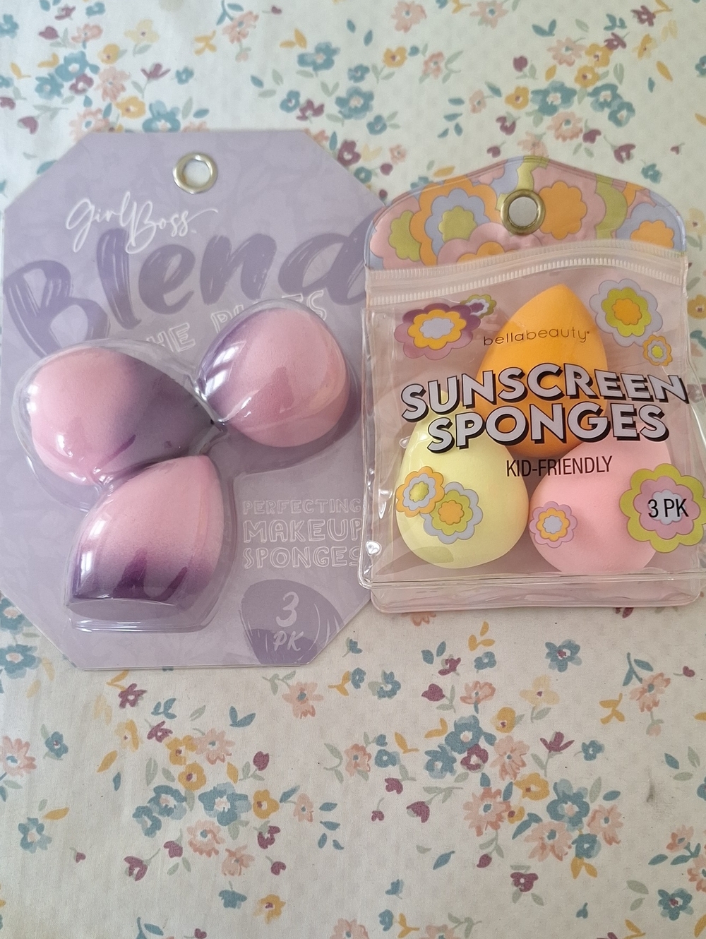 Girl Boss Makeup Sponges   - Purple and Pink,sunscreen Sponges